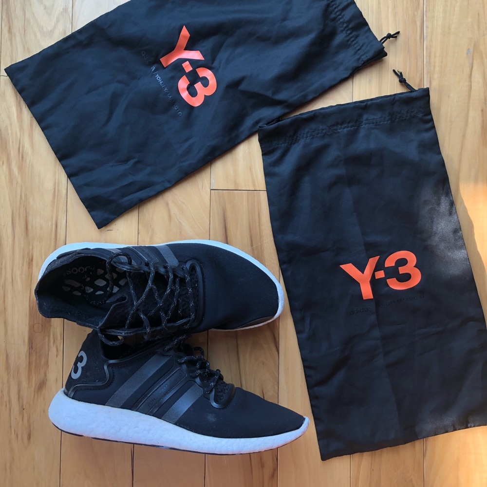 Silver Y3 Adidas - Yohji Yamamoto Sneakers